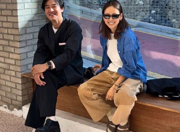 Two people who reunited after 8 years… Lee Hyori and Um Tae Woong.
