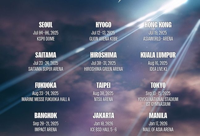 Rising announces first solo tour ‘RIIZING LOUD’… to visit 14 cities.