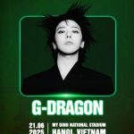 G-Dragon to lead the spread of K-pop with ‘K-STAR SPARK’ second stage… Hanoi concert confirmed.