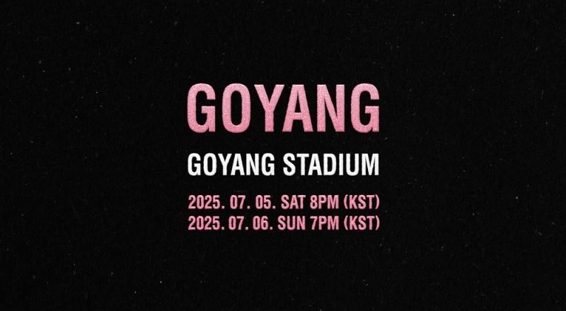BLACKPINK kicks off general ticket sales for Goyang concert… Anyone, not just BLINK, can enter the lottery.