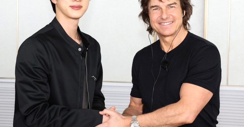 Jin and Tom Cruise come together in ‘Mission: Impossible’… A meeting that transcends culture, generation, and genre.
