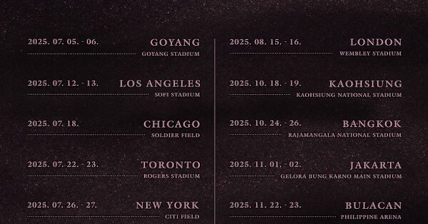 BLACKPINK adds more dates to their Asia tour… ‘DEADLINE’ world tour officially kicks off.